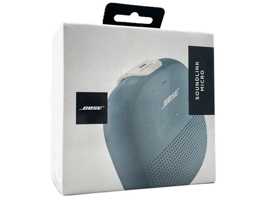 Bose SoundLink Micro portable speaker 6 hours battery life Blue