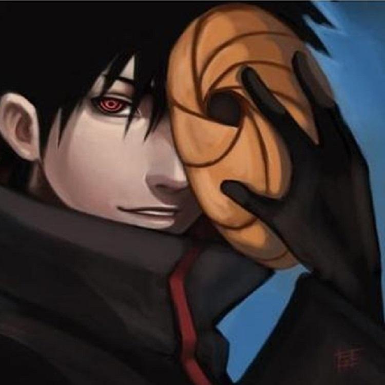 Takedown Mask Naruto Uchiha Takedown Cos Mask Male Spot Organization Class Alfie Halloween Cosplay Props