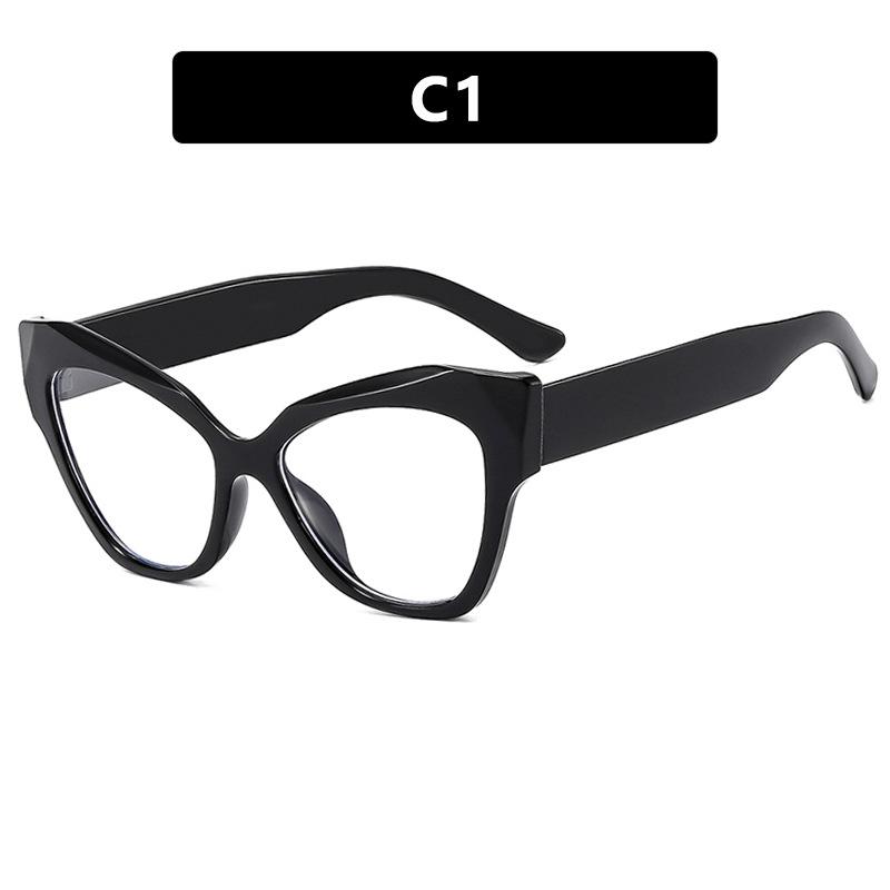 Модные плоские очки «кошачий глаз» с защитой от синего света и металлическими шарнирами для женщин, очки для защиты глаз, которые носят в рабочее время