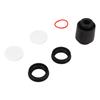 RISK Bike Dust Seal Set Lightweight Stable Front Fork Oil Seal for Mountain Bicycle Maintenance Repair