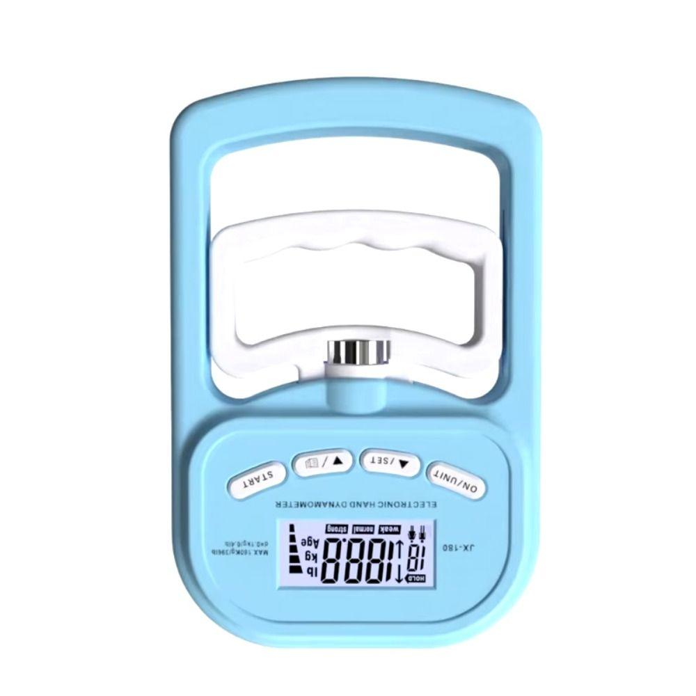 396Lbs/180Kg Digital Hand Dynamometer Type-c/battery Grip Strength Measurement Meter Gym