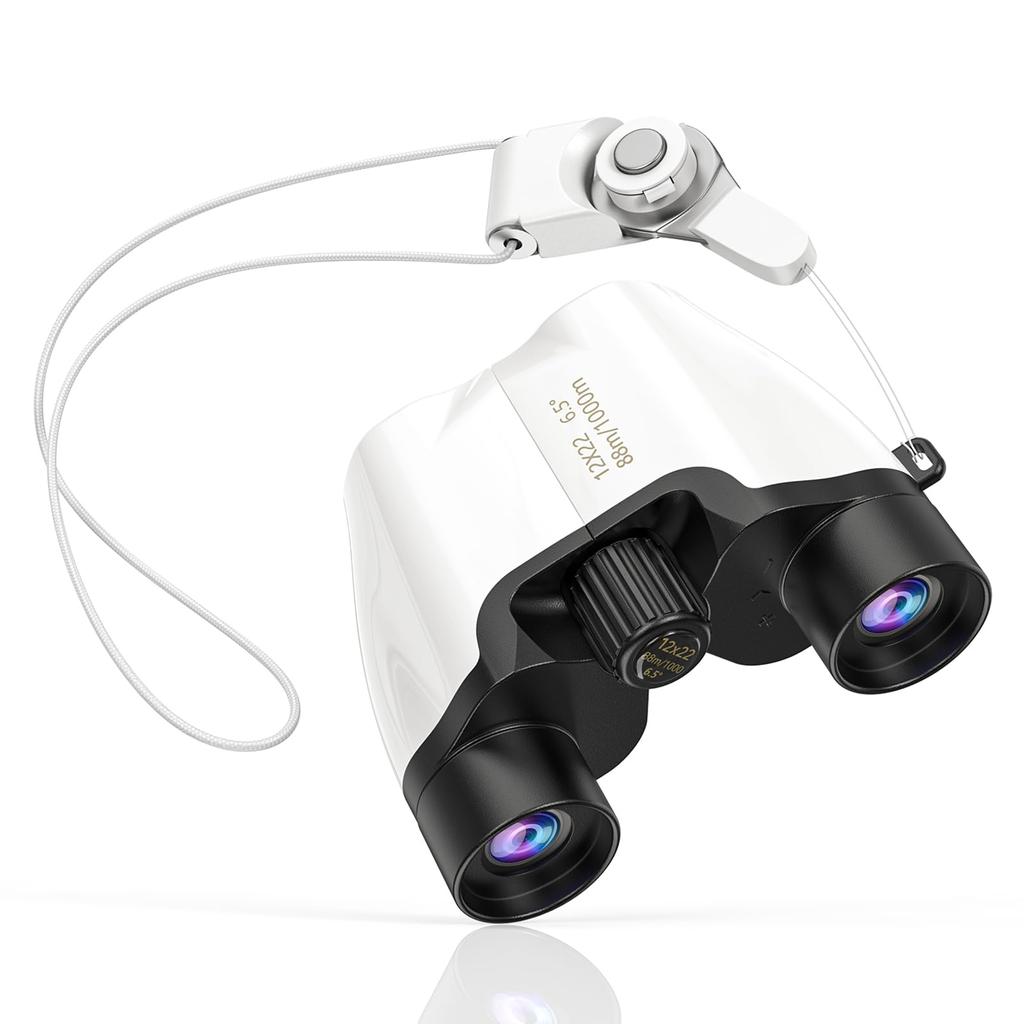 Binoculars 12x Opera Glasses for Live Concerts of 4 Luxury Bornet Telescope Eye Width Adjustment Image Stabilizer For Watching Watching Binoculars for