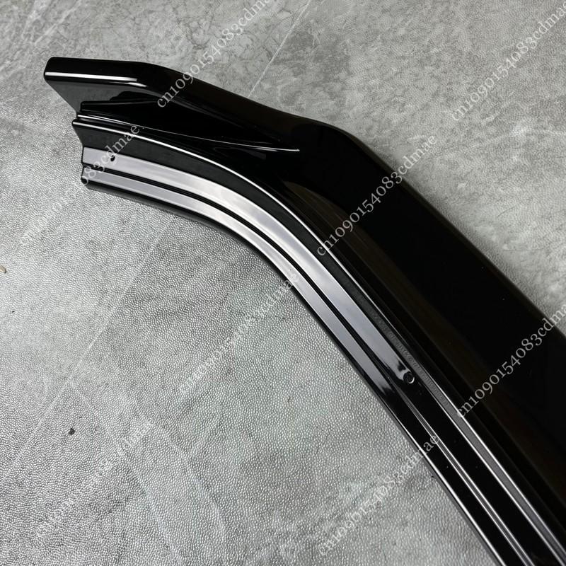 Front Bumper Splitter Diffuser for Peugeot 208 GTI PureTech THP BlueHDi VTi HDi 2012-2015 Spoiler Lip Body Aero Kit Tuning Parts