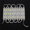 A84E-5 X 10 шт. 5050 SMD 3 светодиодный модуль Светодиодная лента Гирлянда Водонепроницаемая DC 12V Теплый белый