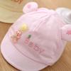 Мягкая хлопковая бейсболка Дышащая кепка с утиным козырьком Повседневная кепка с козырьком Мальчик Девочка