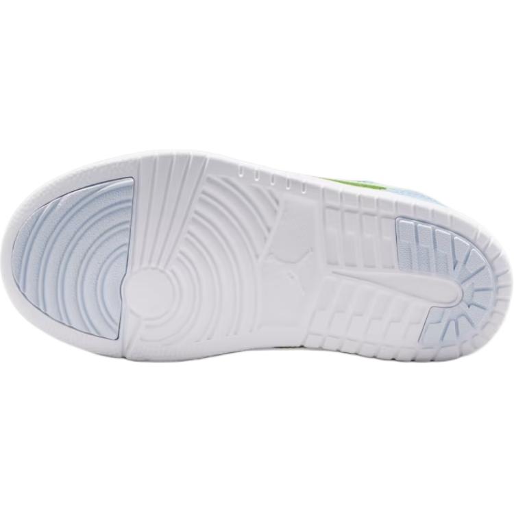 Кроссовки Air Jordan 1 Low Alt SE PS Half Blue для детей Sail White Vapor-Green IB7117-403