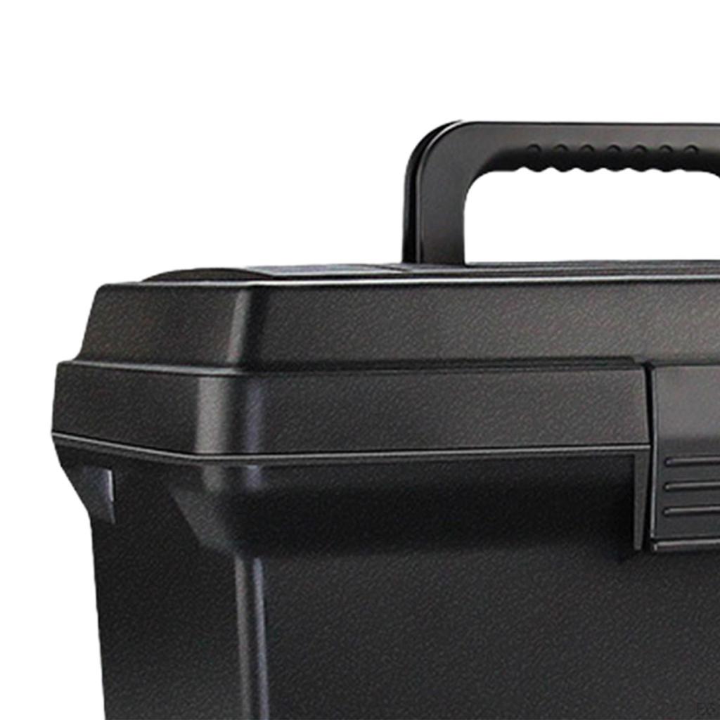 Empty Tool Box Hand Case Portable, Ergonomic Handle, Container, Small Parts Box, Multifunction,