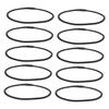Beaupretty 10-Piece Set of Durable Rubber Rings for Stands, Vibration Noise Reduction, Replacement Parts for Home Appliances