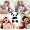Breathing Soothing Panda,Panada Sound Machine with Lights and Music Sensory Plushies Panada Toy for Baby
