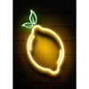 Cool Neon Signs Money Symbol Fruits Flamingo Canvas Posters Prints Wall Art for Home Decor Shop Decoration  Vibrant and Trendy W