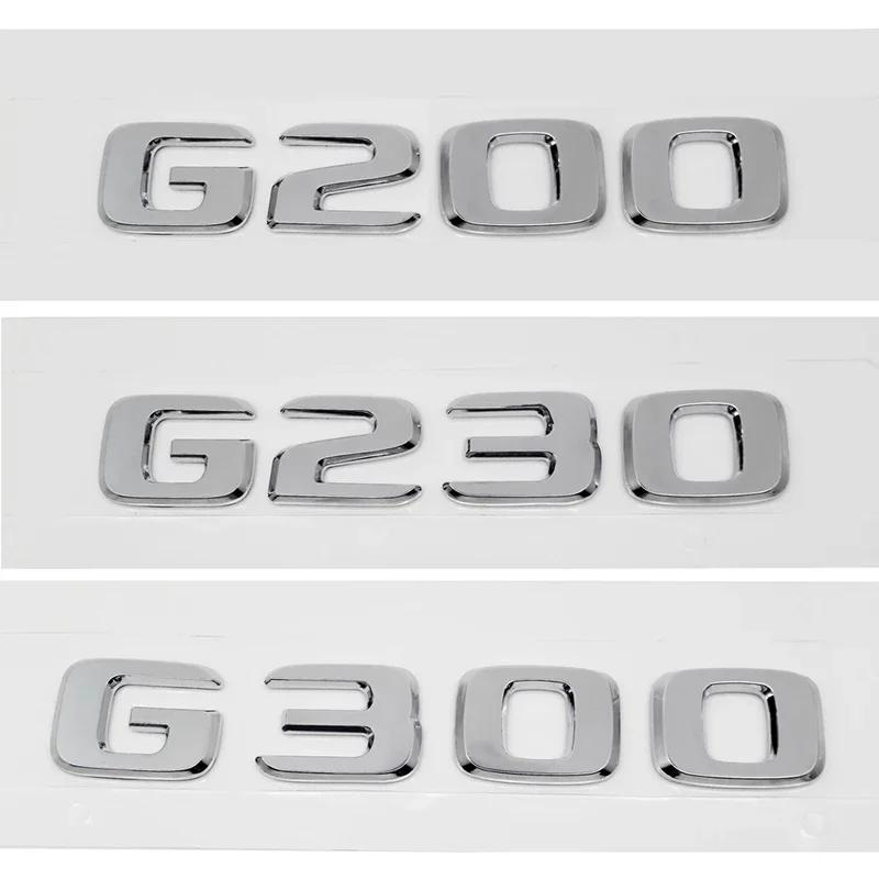 CXGSL1 ABS Car Body Letters Emblem Rear Trunk Sticker Badge for Mercedes Benz G36 G63 G65 G200 G230 G300 G350 G500 G550 G Class