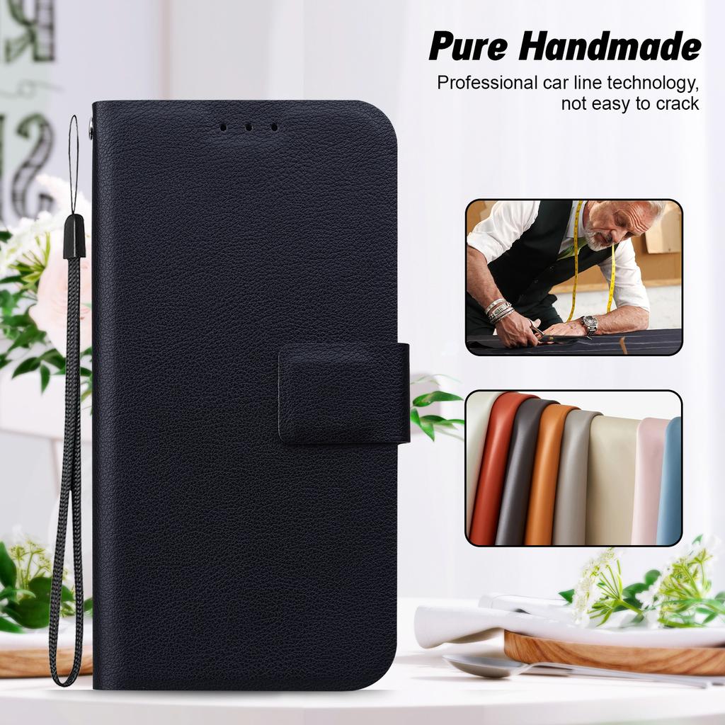 Luxury Ultra Thin Leather Case for Huawei Honor X60i X6B 200 Lite X9B X8B Magnetic Flip Cover For Huawei Nova 12 Phone Wallet Holster