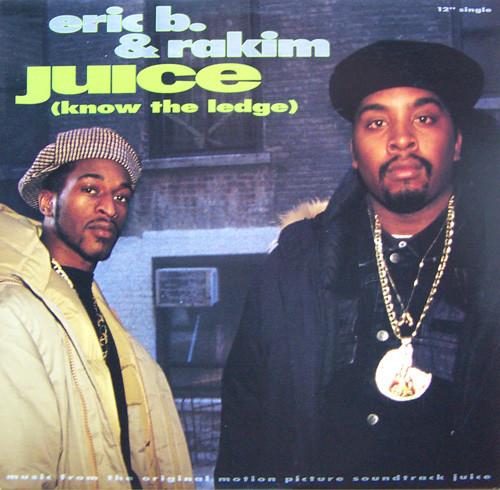 12-дюймовая пластинка ERIC B RAKIM Juice Know The Ledge MCA1254381 SOUL MCA Recor 1992 US Rap HipHopRB Б/у