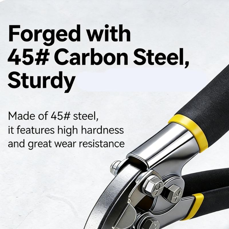 Heavy Duty Sheet Metal Hand Seamer Bender Crimping Tool For Electrical Work And Sheet Metal Bending In Tight Space