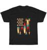 Native American Pride US Flag Tribal Indian Patriotic Indigenous T-Shirt Unisex