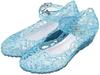 Rubber Sandals Kids Rubber Shoes Cinderella Princess Style Glass Slippers Straps Sparkly Princess Dress Shoes Kids Shoes Perfect for Halloween Cosplay