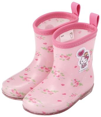 Сапоги для скейтбординга, детские сапоги Hello Kitty Sanrio Lovely Flower со светоотражающей лентой 14 см RIBT14-A
