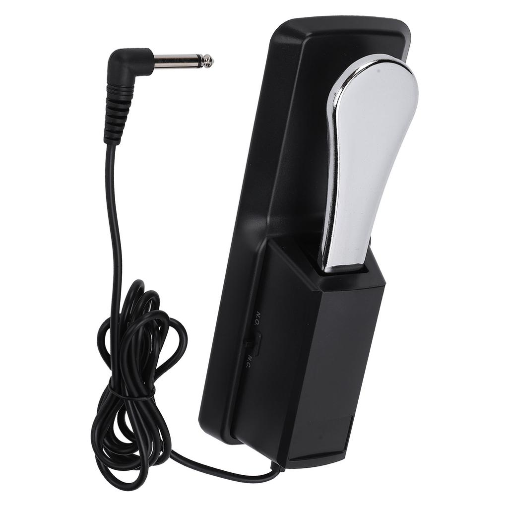 Sustain Pedal Metal ABS Universal for Digital Piano Electronic Portable Keyboards