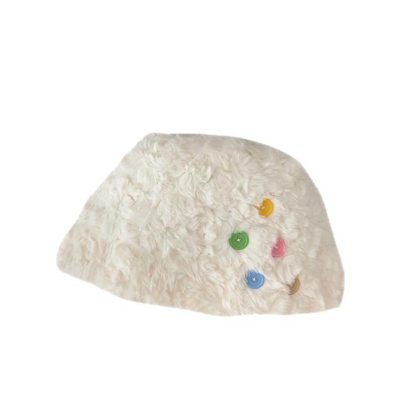 Модная хлопковая шляпа рыбака для женщин теплая зимняя шляпа ведро