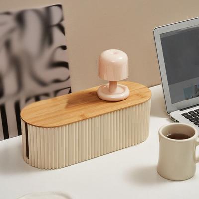 Пластиковый кейс для хранения силовых кабелей Пылезащитная коробка для хранения проводов Коробка для хранения розеток WiFi-роутера Офис