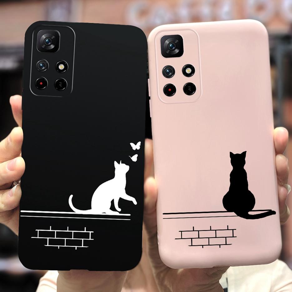 Милый мультяшный чехол для Xiaomi Poco X4 Pro 5G Чехол Poco M4 Pro Мягкий силиконовый чехол для телефона для Xiaomi Poco M4 X4 Pro PocoX4 NFC Сумки