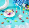 Home Party Supplies Fashion System Cream Spring Color DIY Jewelry Accessories Cross Loose Beads Necklace Bracelet Macaron Color 50Pcs