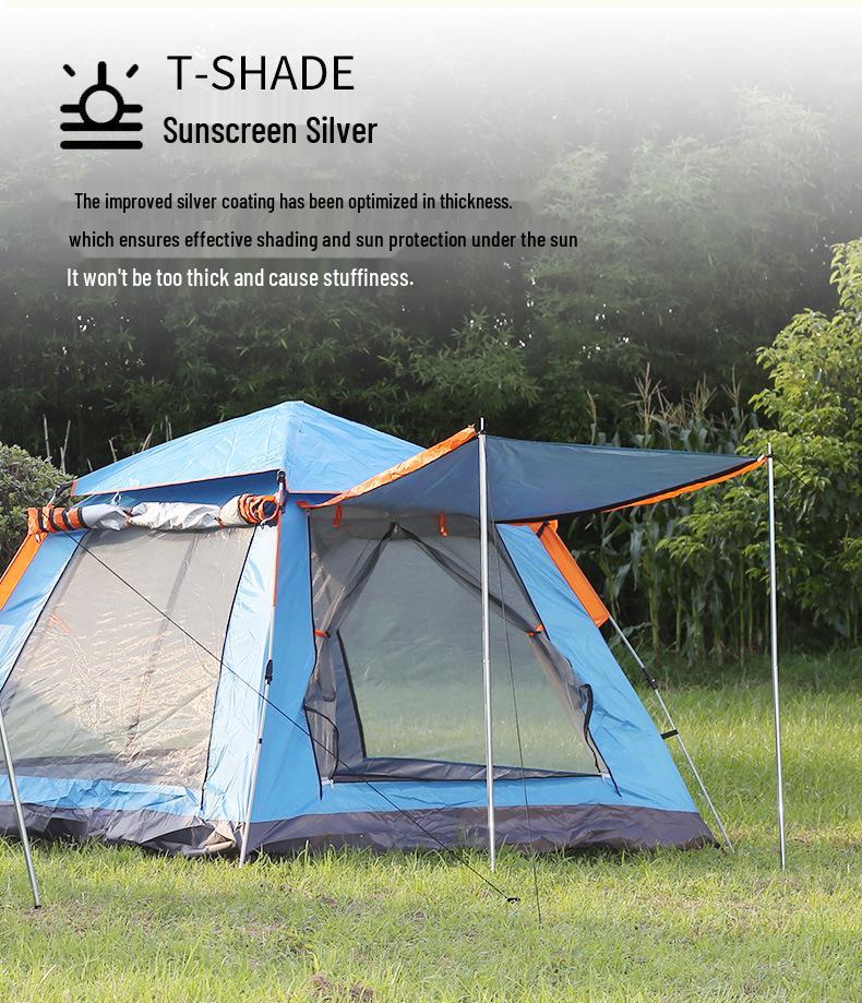 Fully Automatic Rainproof 3-4 Person Outdoor Folding Tent