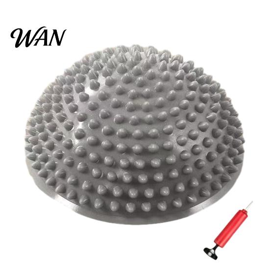 Family Exercise Balance Ball Anti-Slip Thickened Base Hemispheric Massage Design Sensory Kids Development Non-turning Trainer Preschool Activity