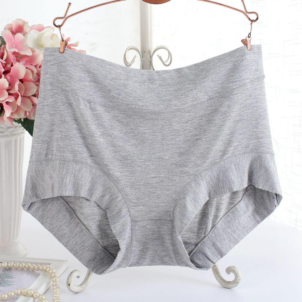 Модальные дышащие трусы-боксеры с высокой талией больших размеров для женщин