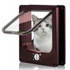 ESJNNK Pet Dog and Cat Cat Door for Small Indoor Cat Heating and Cooling Weatherproof Entry for Pets Door, 4-Way Locking, Entrance, Dogs, Door,