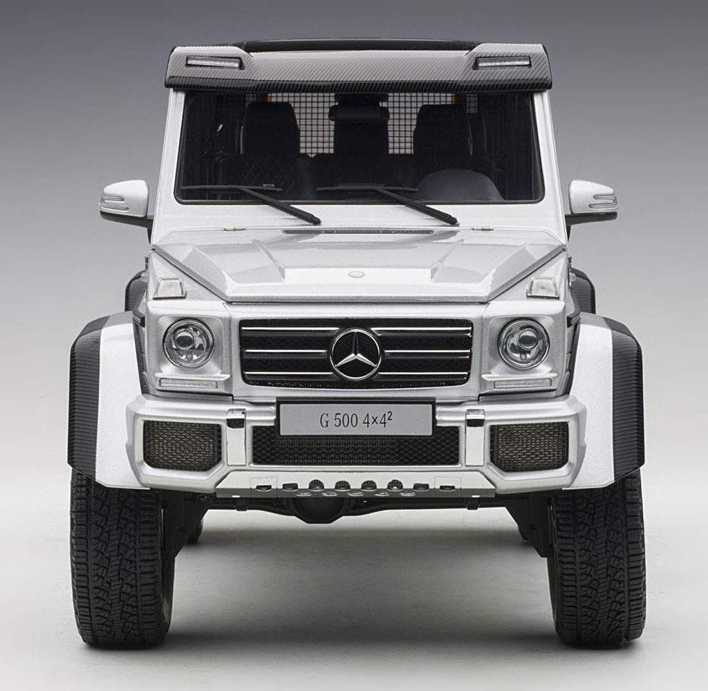 AUTOart G500 Squared Silver Готовый продукт 1/18 Mercedes-Benz 4×4