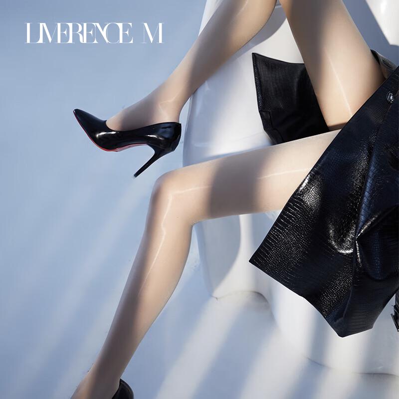 Laimi Aurora Ультратонкие Глянцевые Колготки с Открытой Промежностью