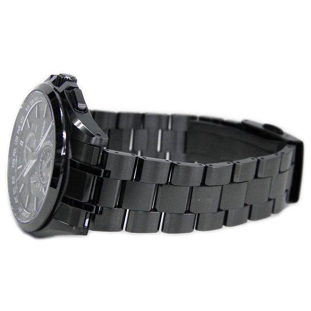 Used [Used A] Citizen Men's Watch Attesa Black Titanium Series AT8044-56E Eco-Drive Radio-Controlled Watch