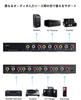 AV-коммутатор RCA, селектор-коммутатор 4x3 RCA, разветвитель, 4 входа, 3 выхода, 1080P 60 Гц, AV-коммутатор, совместимый с DVD-камерами и видео, включает ИК-подсветку.