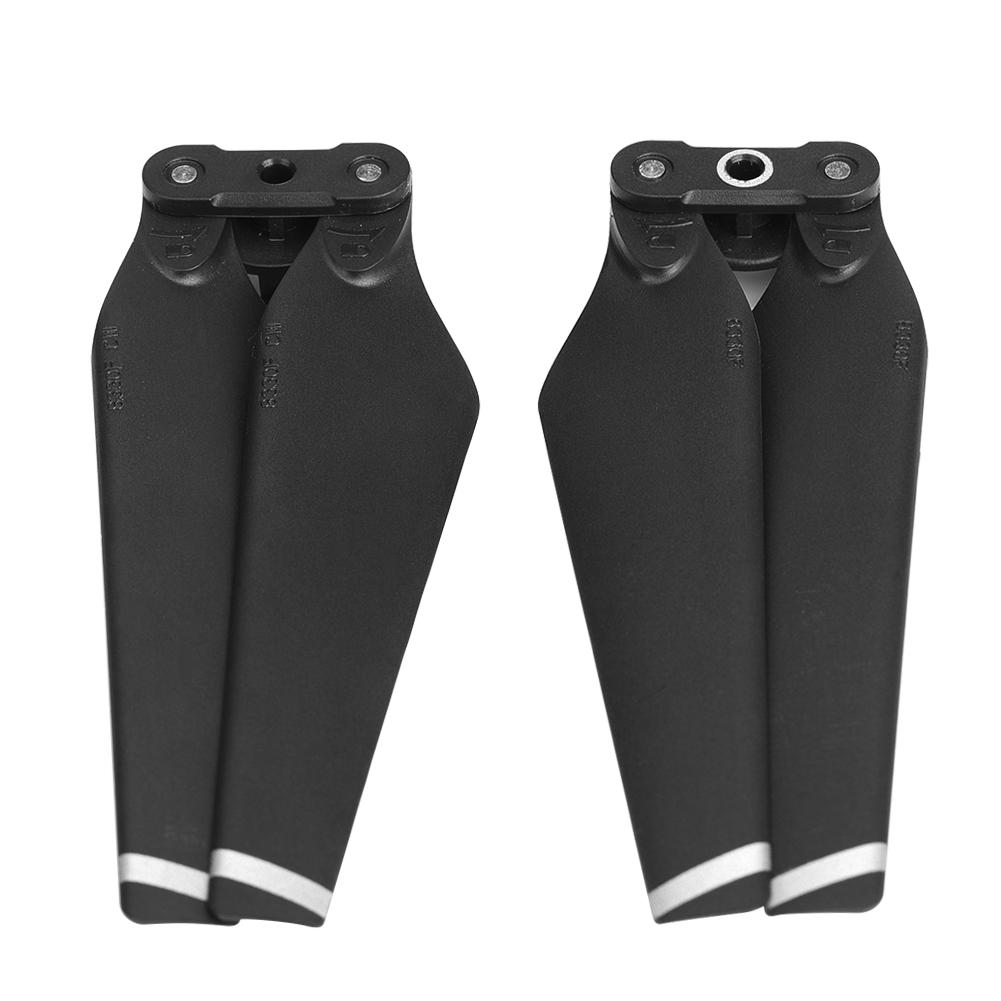 1 пара 8330F Складные быстросъемные пропеллеры Пластиковое лезвие для дрона DJI Mavic Pro (Серебряный)