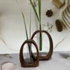 Creative Mini Water-cultured Vase Transparent Plant Flower Stand Flower Arrangement Ornament  Gift