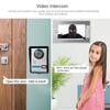 7-дюймовый проводной цветной экран инфракрасное ночное видение водонепроницаемый визуальный домофон дверной звонок комплект