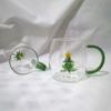 Handmade Glass Cup Animal Plant Shape Transparent Water Cup Cute Coffee Milk Drink Cup