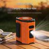 Portable High-Speed Waist-Hanging Fan with Digital Display for Outdoor and Camping