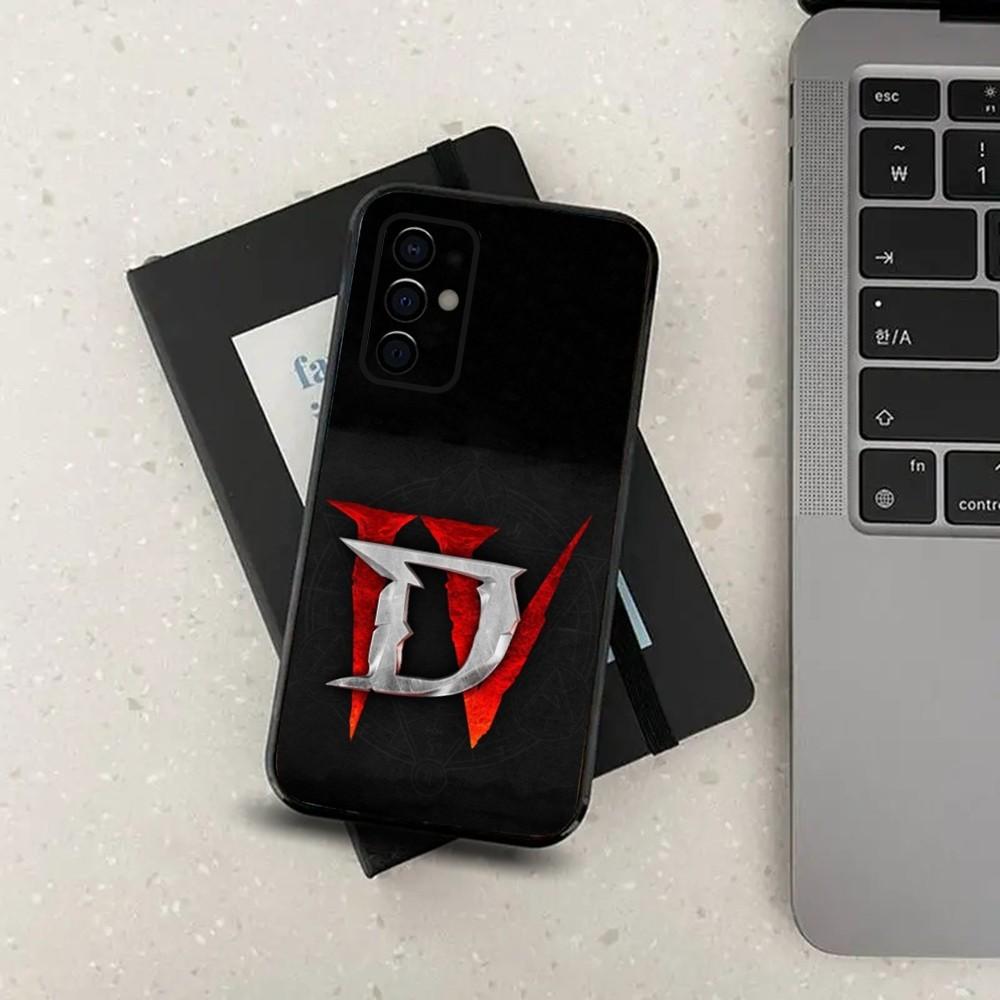 Чехол для телефона D-Diablo IV для Samsung S24, S21, S22, S23, S30, Ultra, S20, Plus, Fe, Lite, Note, 10, 9, 5G Черный Мягкий Чехол