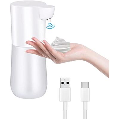 Автоматический дозатор мыла, Автоматический дозатор мыла, USB-зарядка, Бесконтактный дозатор мыла для рук, IPX5. Водонепроницаемая конструкция для ванной комнаты и кухни.