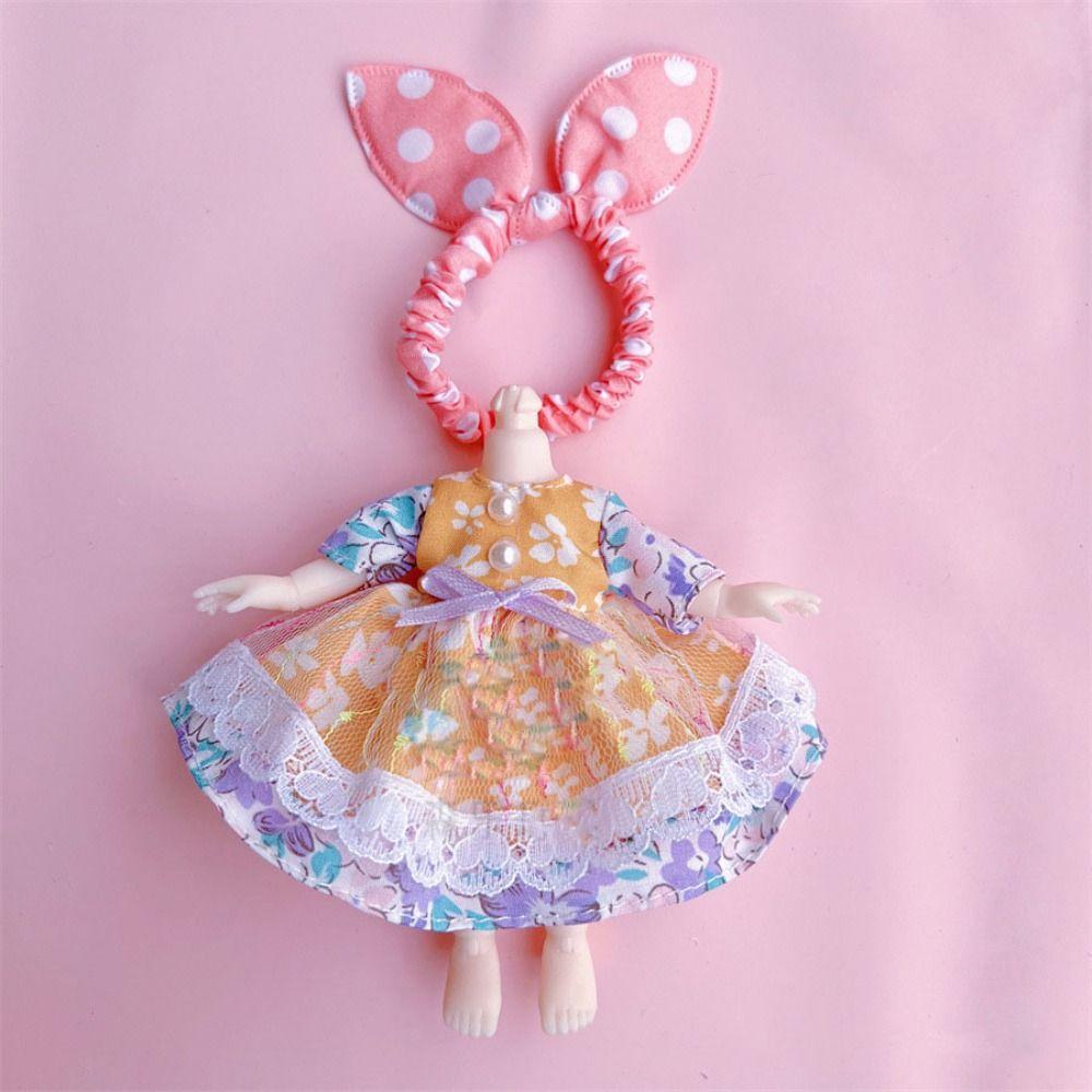 10 стилей кукольных нарядов для животных, мини-юбки для куклы Obitsu 11 Ob11/ Ob11 Gsc 1/12 Bjd Molly Body