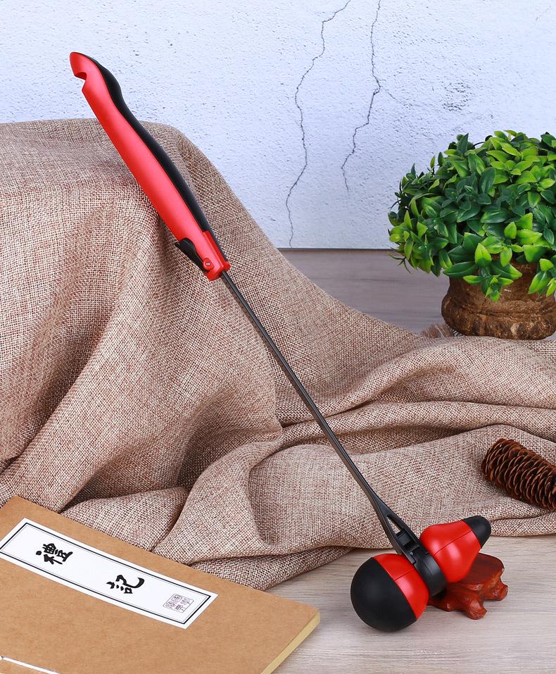 Массажный молоток из тыквы Фулу: Массажер Meridian Patting и силиконовый оздоровительный подарок