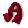 Women's 100% Pure Cashmere Scarf - Versatile Fall/Winter Knit, Solid Color, Warm & Stylish