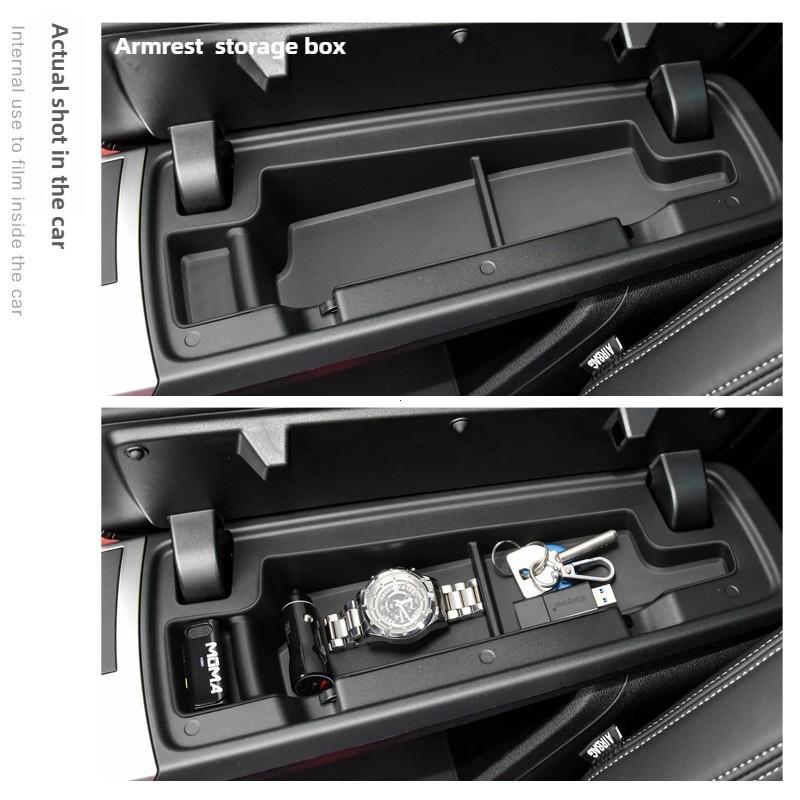 Органайзер-лоток для центральной консоли BMW X1 U11 2023 2024 U11 Нижний лоток-органайзер для консоли Контейнер для хранения под консолью из ТПЭ Подстаканник