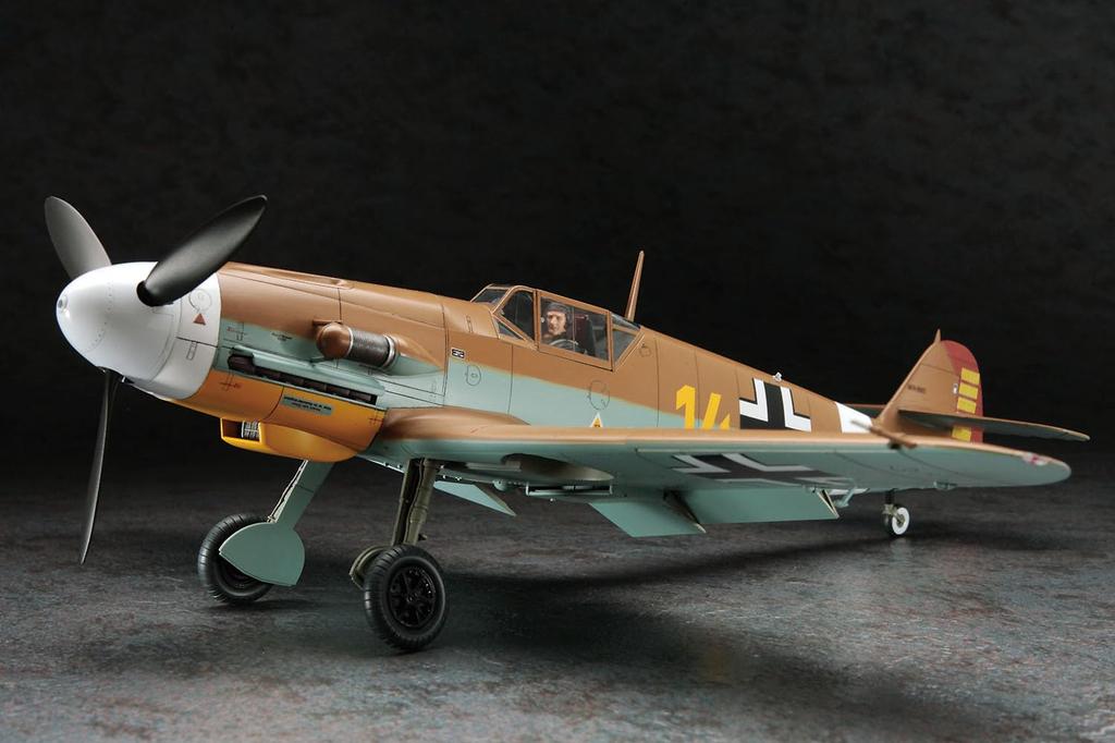 Hasegawa Масштабная модель самолета Messerschmitt Tropical ВВС Германии Пластиковый набор ST31 1/32 Bf109F-4