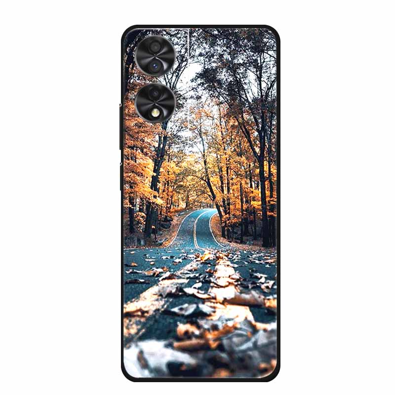 Для TCL 40 NxtPaper 4G 6.78" Чехол Животные ТПУ Мягкий Силикон Чехлы для Телефона Обложка для TCL40 NxtPaper Защитный Волк Мультяшный Coque