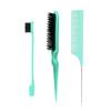 3pcs/set Double Sided Hair Edge Brush Set Hair Styling Comb Control Brush Accessories Hairline Brush Comb Styling Partition Comb