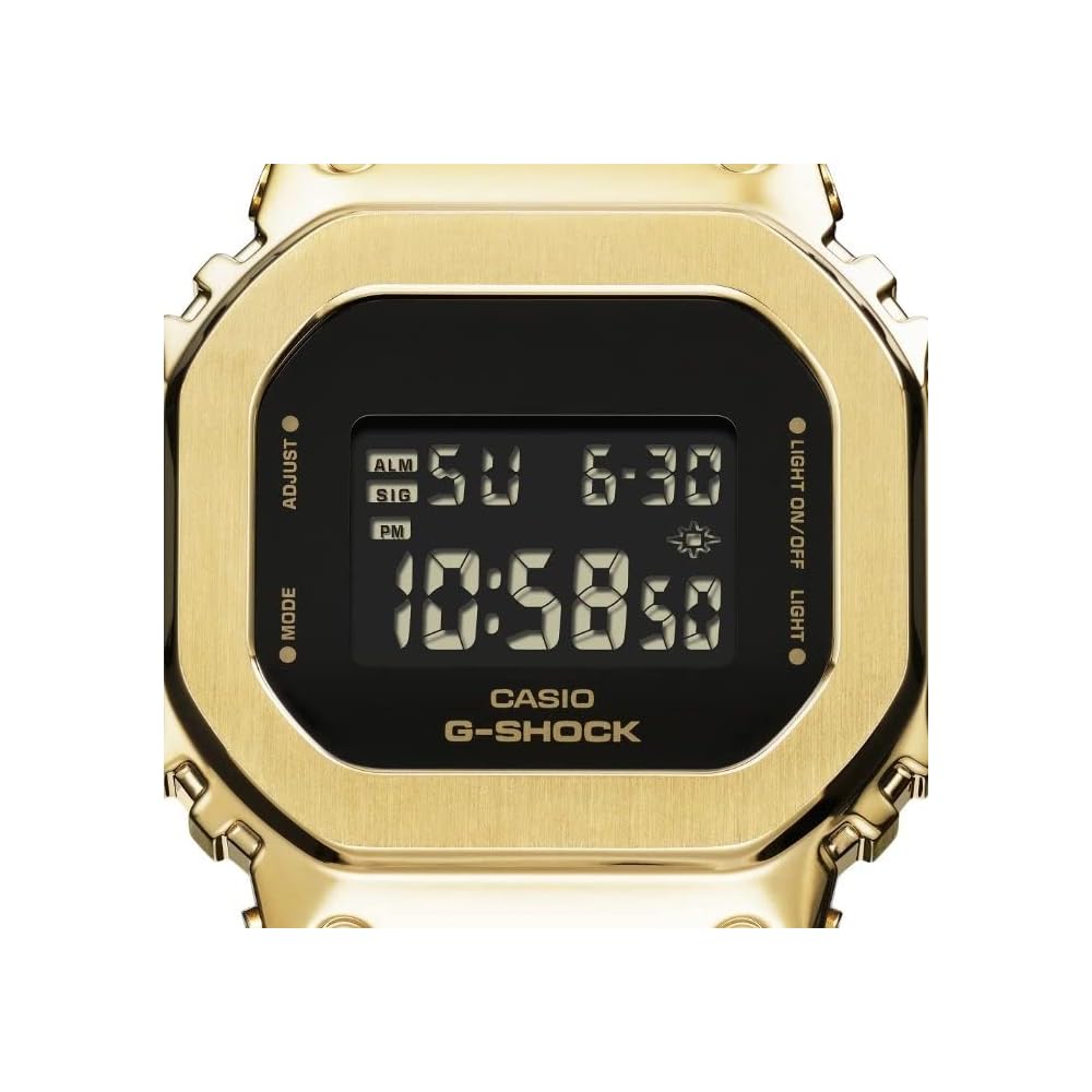 Casio G-Shock GM-S5600GB-1 Men's Watch Black Overseas Model
