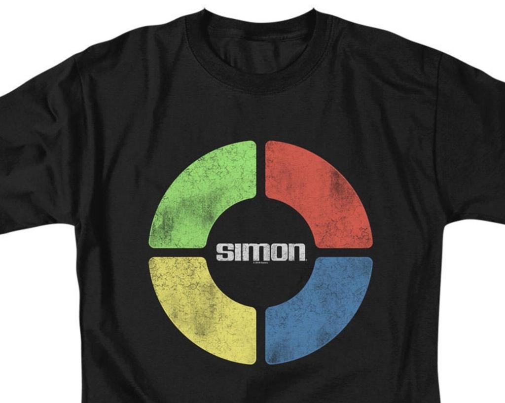 Simon Game Shirt, Vintage Simon Game Board Tee, Retro Electronic Game T Shirt, 80s Nostalgia Shirt, Classic Game Gift